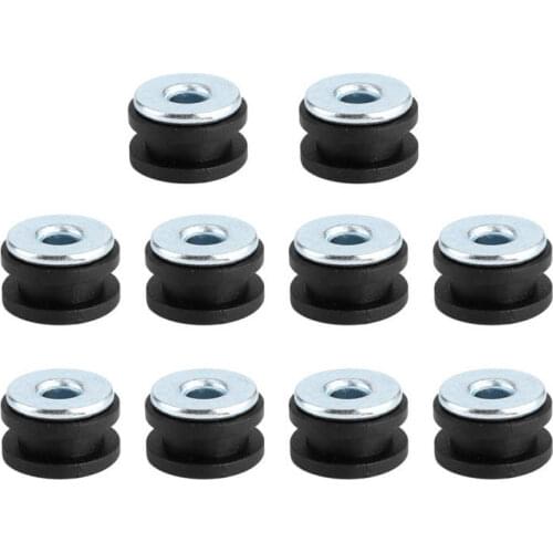 Rubber Grommets Motorcycle Grommets Kit Motorcycle Rubber Grommets Kit Replacement Accessories for Fairings Cowling Grommets Kit