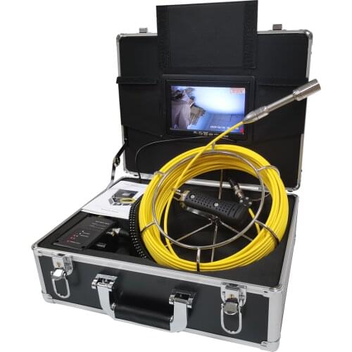 Drain/Sewer/Pipeline/Pipe Inspection Camera Industrial Endoscope System With 7 Inch Screen 23mm 1000TVL Camera 20-50M Cable