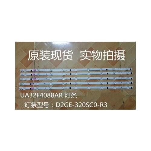 5 pieces/lot 100% New UA32F4088AR CY-HF320AGEV3H UE32F5000 UA32F4000AR LED strip D2GE-320SC0-R3 2013SVS32H 9 LEDs 650mm LED