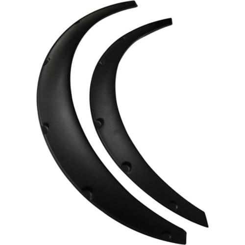 4pcs Universal Car Wheel Flare Mud Guard Frame Paint Protector