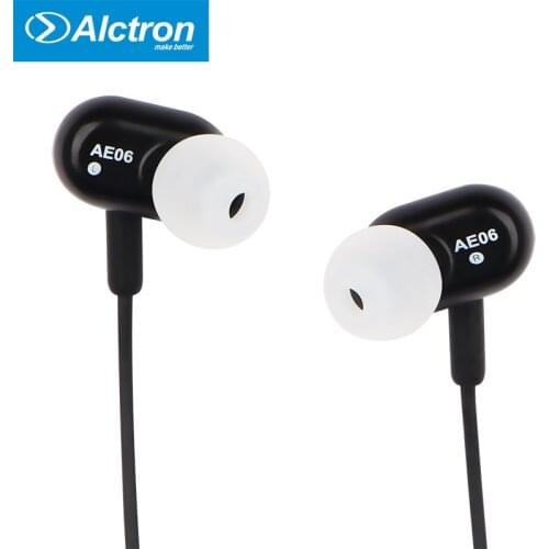 Alctron AE06 3.5mm stereo in-ear monitor earphone earbuds music devices portable,for mobile phone and computer universal