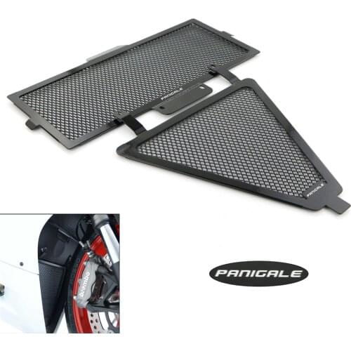Aluminum Radiator Covers Oil Cooler Guard For DUCATI Panigale 1199 1299 959 899 Radiator Guard Cover
