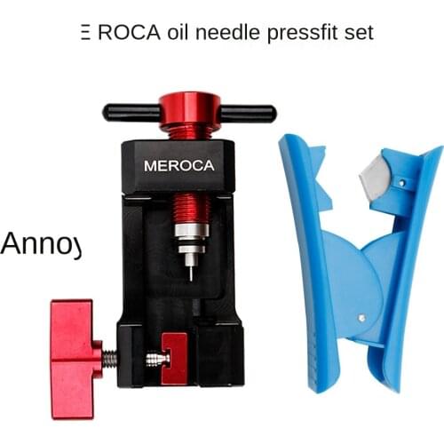 Tubing cutting oil needle inserter oil needle tool olive head oil needle push tool five-wire body pressing tool