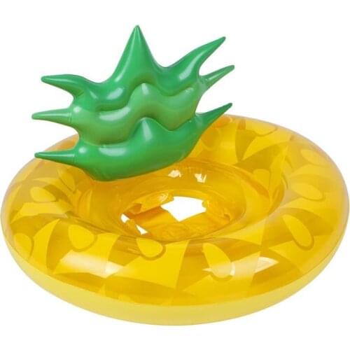 Inflatable Pineapple Swim ring Baby Pool Float Inflatable Watermelon Float child Swim Circle Kids Life buoy Pineapple Ring Seat