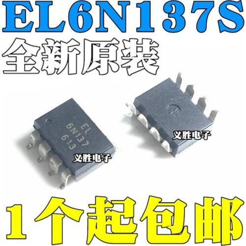 New and original EL6N137 EL6N137S-TA SMD8 10M High-speed optical coupling High-speed optical coupling isolator, logic output li