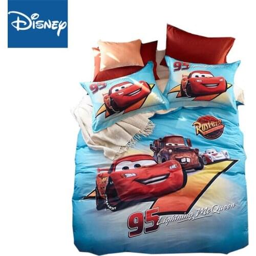 Lightning McQueen Cars bed linens 3d bedding set queen size boys duvet cover Child bedroom decor new bedclothes cartoon hot