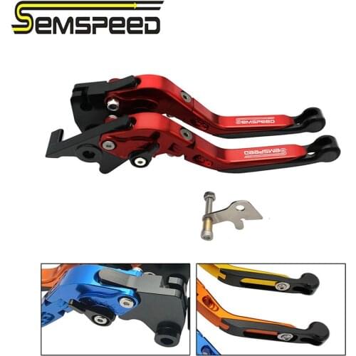 SEMSPEED CNC XMAX 300 Motorcycle Foldable Extendable Brake Clutch Parking Levers Handles For Yamaha XMAX300 XMAX250 XMAX125 400