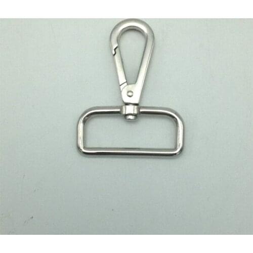 1.5 inch Silver Swivel snap hooks