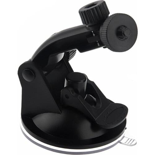 Glass Suction cup action camera sport Cam Tripod Mount for car record holder stand Bracket for gopro hero8 7 6 5 FOR yi2 acces