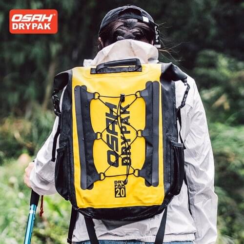 OSAH waterproof bag cycling / rafting outdoor sports mountaineering, river tracing and snorkeling backpack for men and women