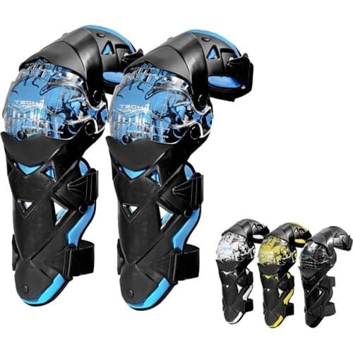 GHOST RACING Knee Protector Motocross Knee Guard Skateboard Ski Knee Brace Support Protective Gear Motorcycle Riding Kneepads