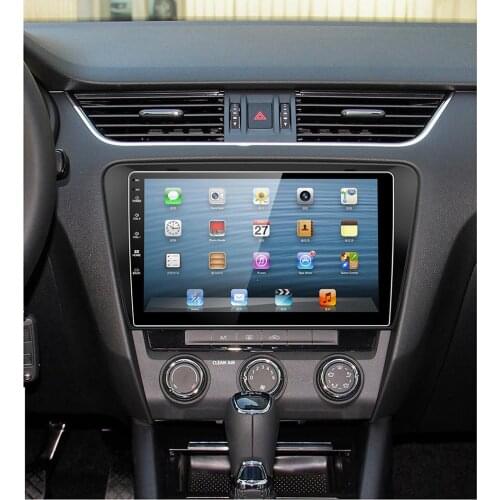 10.1 Inch Car Fascia For Skoda Octavia 2014 Fascias Audio Fitting Adaptor Panel Frame Car DVD Frame Dashboard