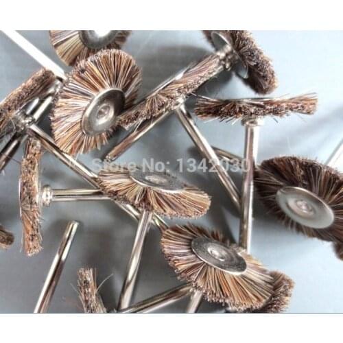 Free Shipping Abrasive Polishing T type Mini Pen Brush Shank Size 3mm Rotary Tool Accessory 3*38mm