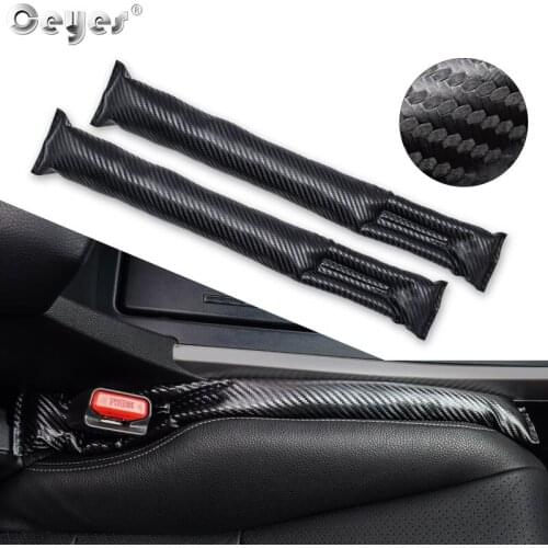 Ceyes 2pcs Car Styling Accessories Seat Pads Gaps Fillers Leakproof Strip Interior Sticker For Opel Astra H G J Insignia Mokka C