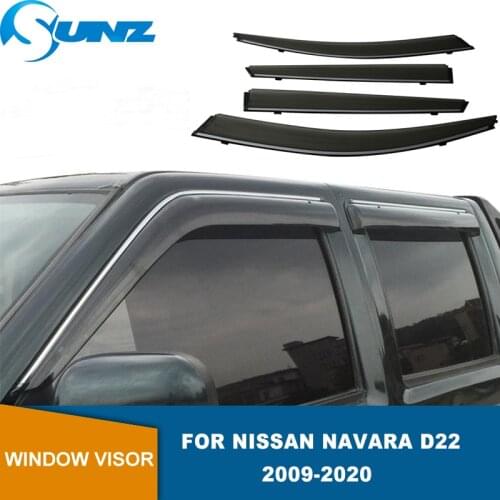 Side Window Deflector For Nissan Narava D22 2009-2020 Window Visor Weathershield Sun Rain Deflector Guard SUNZ