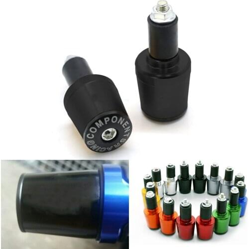 For Honda CB125R CB150R CB190R CB250R CB300R CB400 CB500X CB500R CB Motorcycle 7/8" Handlebar Grips Handle Bar Grip End Cap Plug