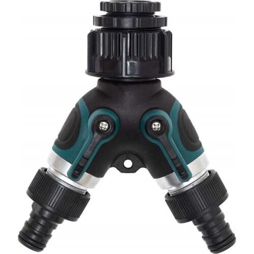 European standard faucet diverter, high pressure water pipe double pass, 1 inch turn 6 minutes turn 4 minutes Y-type connector