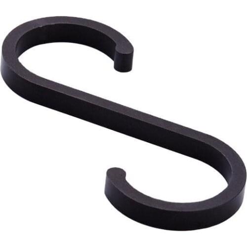 Black White Robe Hook Bathroom Towel Hooks Towels Bag Hat Hook Wall Mounted Clothes Coat Hook Wall Hanger Bathroom Hardware