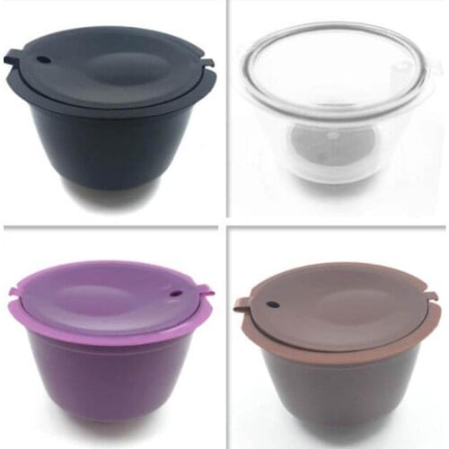 3pcs/pack use 150times Dolce Gusto Coffee Capsule Plastic Capsule Refillable Reusable Compatible with Nescafe Dolce Gusto refill