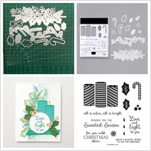 Metal Cutting Dies and Stamps Stencils For DIY Scrapbooking Photo Album Decor Die Cut Embossing Paper Card Making