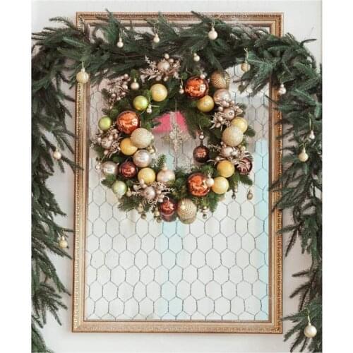 Outdoor Garden Plants Yard Home Decor Frame Chicken Fence Lightweight DIY Wire Netting SturdyProtective Galvanized Hexagonal