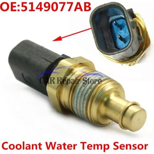 New Coolant Temp Temperature Sensor Water OE#5149077AB For Dodge Journey Town & Country Wrangler 05149077AA 68060339AA