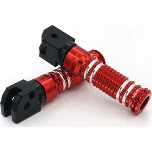 Front Foot Pegs Footrest Pedals For DUCATI MONSTER 659 696 796 1100 1100S Rider Footpegs Rests