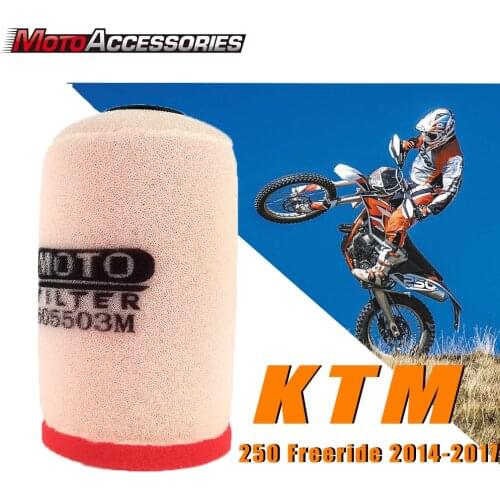 Foam Air Filter KTM EXC 250R Freeride Oil Filters Replacement For KTM Exc Motorcycle Ktms 250R Freeride Motocycles Accessories