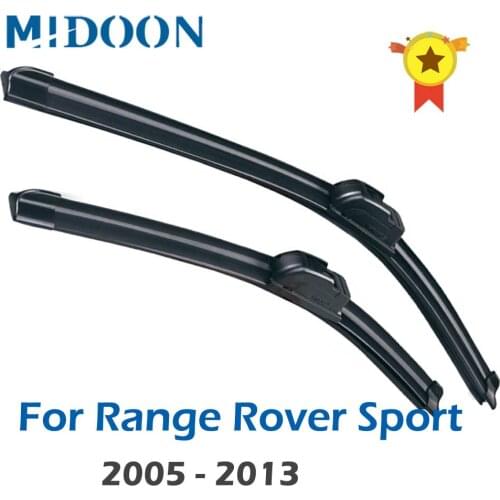 MIDOON Wiper LHD Front Wiper Blades For Land Rover Range Rover Sport 2005 - 2013 Windshield Windscreen Front Window 22"+22"