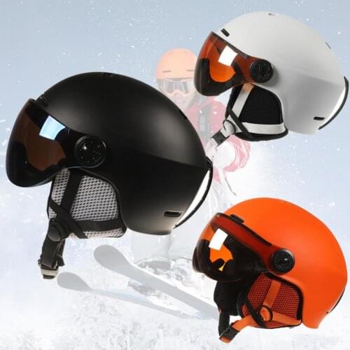 Men Women Winter Snow Sports Ski Cycling Integrally-Molded Snowboard Helmet Snowboard Helmet