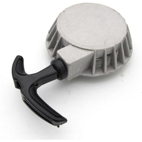 Alloy Recoil Pull Starter Assembly Replaces for 47cc 49cc 2-stroke Pocket Bike ATVs Buggy Scooter