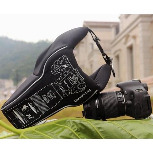 DSLR Camera Bag for Canon EOS 7DII 6D 6D2 5D 5DII 5DIII 5DIV 5DSR 5D Mark IV for Nikon D7100 D7200 D780 shockproof case pouch