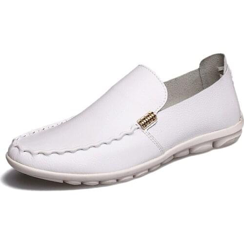 Original Genuine Leather Men Dress Shoes Casual Shoes Real Leather Shoes Doudou Shoes Driving Shoes Comfortable Casual Shoes