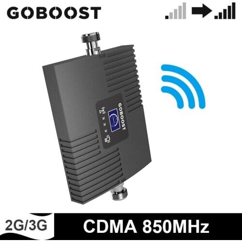 GOBOOST Band 5 Single Band Signal Booster 2g 3g Mobile Phone Mini Amplifier 850 Mhz Cell Phone Repeater