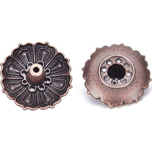 Vintage Lotus Incense Burner Home Cone Stick Censer Holder Yoga Home Decor