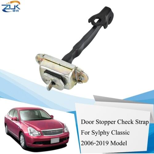 ZUK Front Rear Left Right Car Door Stopper Check Strap For Nissan Sylphy 2006 2007 2008 2009 2010 2011-2019 Classic Version