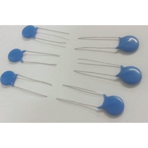 1000 pcs High quality Blue Ceramic Disc Capacitors 3000V 3KV 103pF 0.01uF New