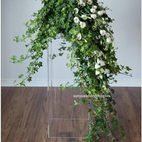 3pcs/set) Clear Wedding Decoration Wholesale Top Centerpiece Supplies Arrangement Stands Beautiful Table Flower Stand senyu1503