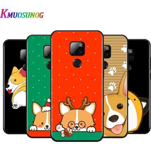 Corgi Dog Cute Cartoon for Huawei P Smart Z S Pro Plus 2021 2020 Nova 7i 7 6 SE 5i 5Pro 4E 4 3i 3e 3 2 2i Lite 2 Phone Case