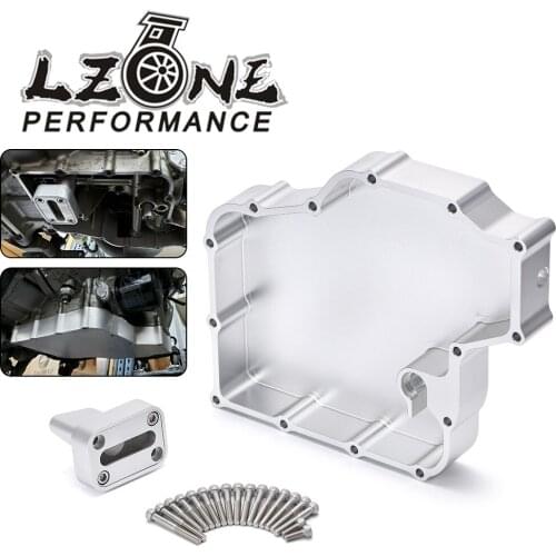 LZONE - Low Profile Oil Pan w/ Oil Pick Up Aluminum Alloy Depth 1.5" For 99-11 Suzuki GSXR 1300 Hayabusa Motorcycle JR-OP05S