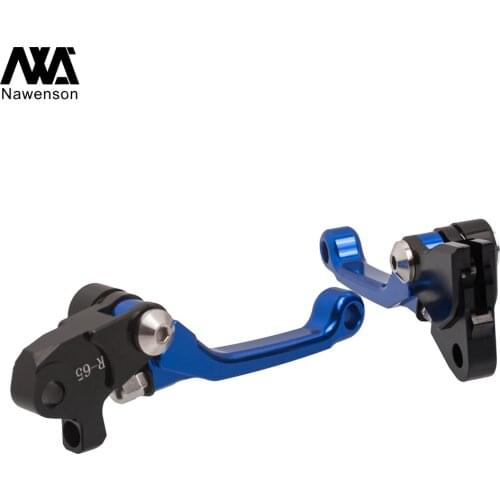 Motorcycle Pivot Levers Motocross Brake & Clutch Handles for Yamaha YZ80/YZ85 2015-2019 for YZ65 2018