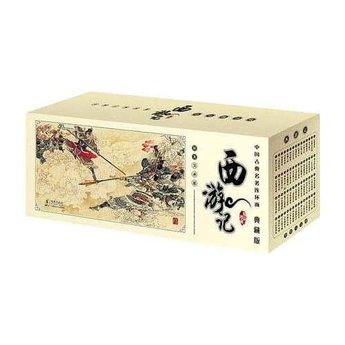 60 Books Box Set China Ancient Masterpieces Journey to the West Kids Teens Adult Mangas Cartoon Comic Anime Animation Story
