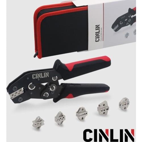 Crimp Pliers & Dies Set Wire Terminals Crimping Tools Exquisite Storage Box Precision Crimper SN-28B SN-48B