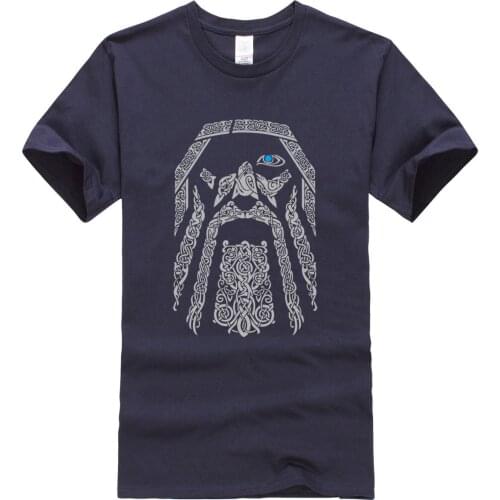 2019 new Odin Vikings t shirts men fashion casual cotton short sleeve tops clothing summer black white gray streetwear camisetas