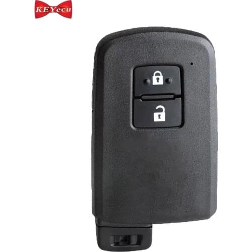 KEYECU for Toyota RAV4 2013 2014 2015 2016 2017 Smart Keyless Remote Key Fob 61E377-0011 BA1EQ 89904-42130 433MHz FSK 2 Button