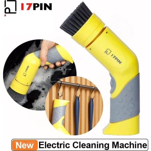 Youpin Shunzao Handheld Kitchen Washing Machine IPX7 Waterproof Strong Stain Remover 2 Speeds Adjustable Washing Brush