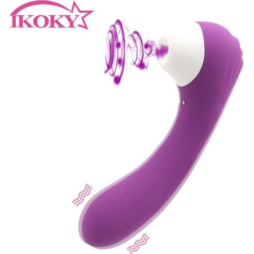 Nipple Sucker Clitoris Vagina Stimulator G Spot Massage Dildo Vibrators Tongue Sucking Vibrator Sex Toys for Women Oral Sex