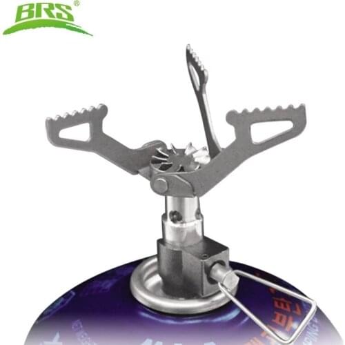 BRS Ultralight Titanium Alloy Camping Gas Stoves Outdoor Cooker Miniature High efficient Portable Picnic Stoves