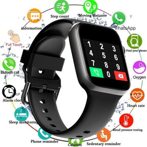 T500 Smart Watch Bluetooth Call Fitness Tracker Heart Rate Full Touch Smartwatch Music Control for Men Women PK IWO 13 Pro W26