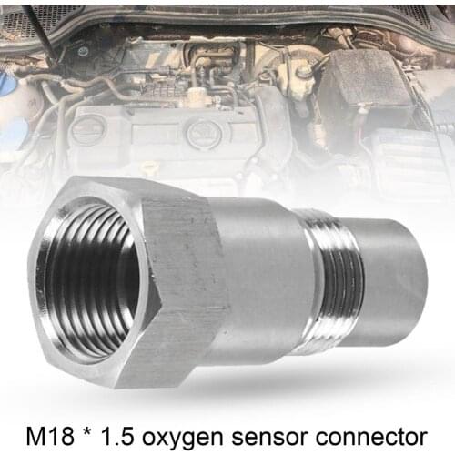 M18x1.5 Universal Oxygen O2 Sensor Spacer Adapter Converter Replacement Parts for Vehicles Oxygen Sensor Removing Tool